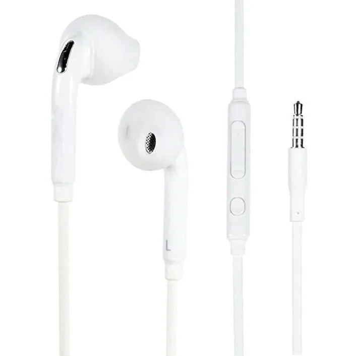 4Xem Earbud Earphones For Samsung Galaxy/Tab (White)