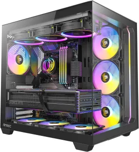 ANTEC C5 ARGB Black 黑色 無立柱全景 ATX Case * 內附7把ARGB風扇