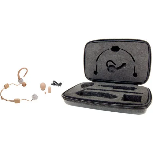 Audio-Technica BP892xCLM3 Omnidirectional Earset and Detachable Cable w/ cLM3 Connector - Beige