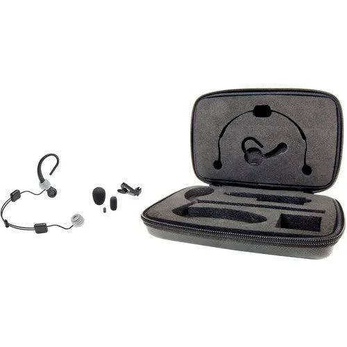 Audio-Technica BP892xCT4 Omnidirectional Earset and Detachable Cable w/ cT4 Connector - Black