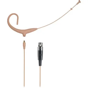 Audio-Technica BP894xCT4-TH MicroSet Cardioid Condenser Headworn Microphone and Detachable Cable - Beige, TA4F