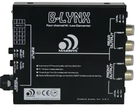 B-LYNX - 2/4 Channel Hi-Low Converter Bluetooth Auto Turn On