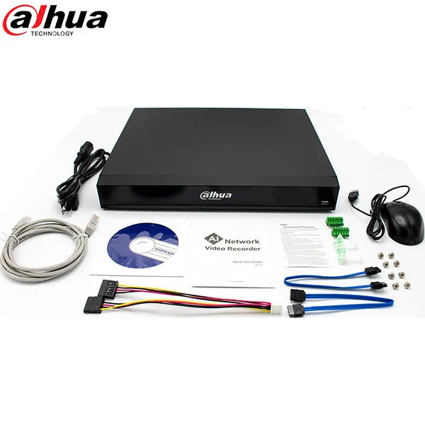 Dahua / 16-Channel / 4K / PoE NVR / 2 SATA / 4TB HDD / DH-NVR5216-16P-I 4TB