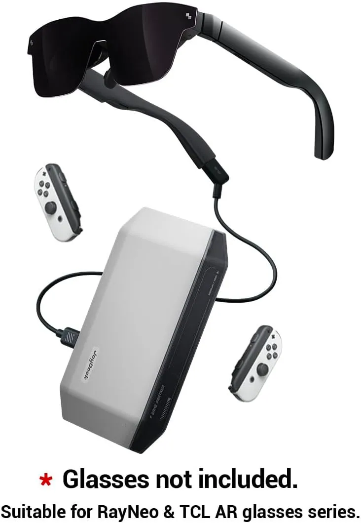 JoyDock Adapter with Battery for connecting Switch and Glasses