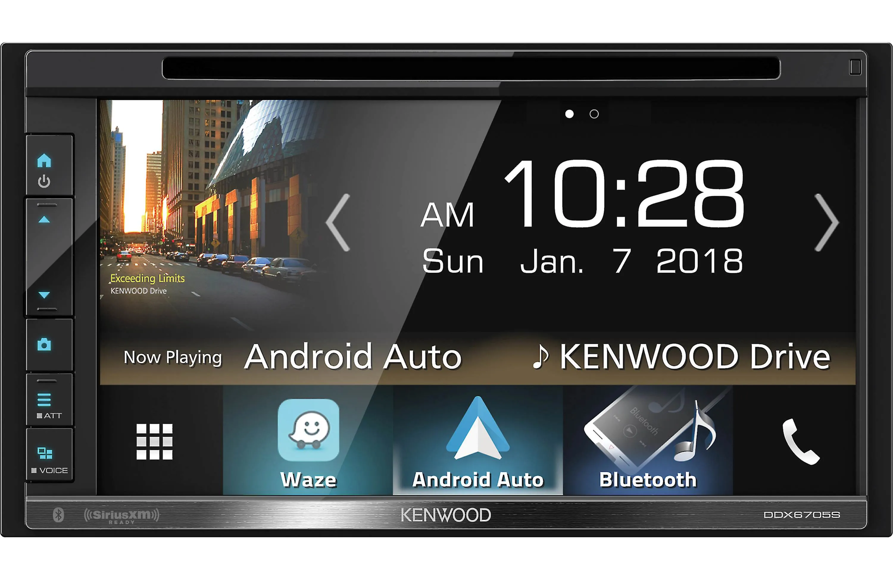 Kenwood DDX6705S 6.8" DVD Receiver with Bluetooth