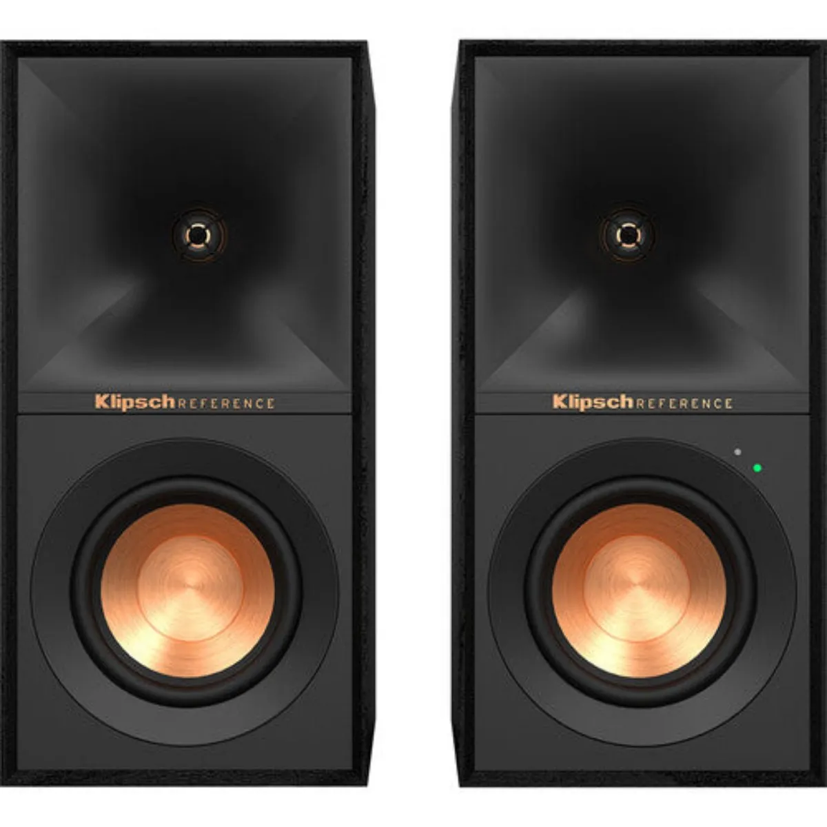 Klipsch Reference R-40PM 2-Way Active Wireless Bookshelf Speakers (Black, Pair)