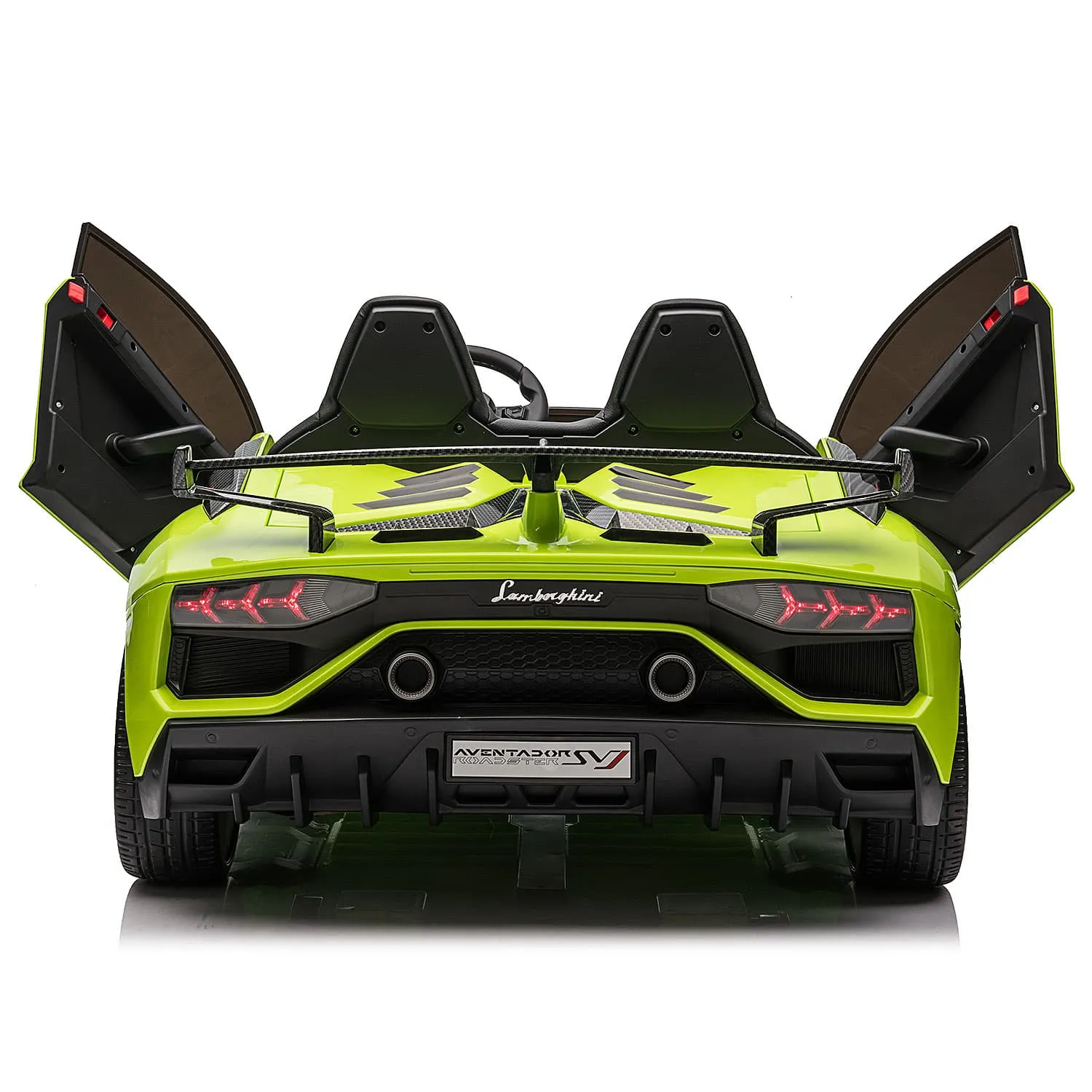 Lamborghini Aventador Svj 24v Kids Ride-on Car With R/c Parental Remote | Green