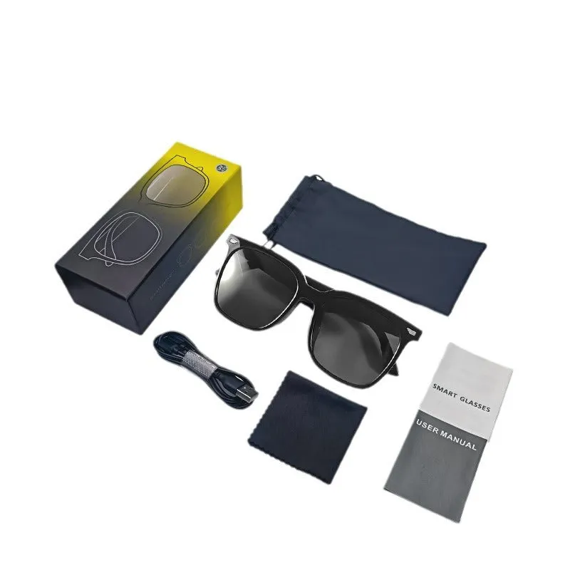 Listen To Music, Talk, Drive and Navigate, UV-proof Polarized Bluetooth Smart Glasses