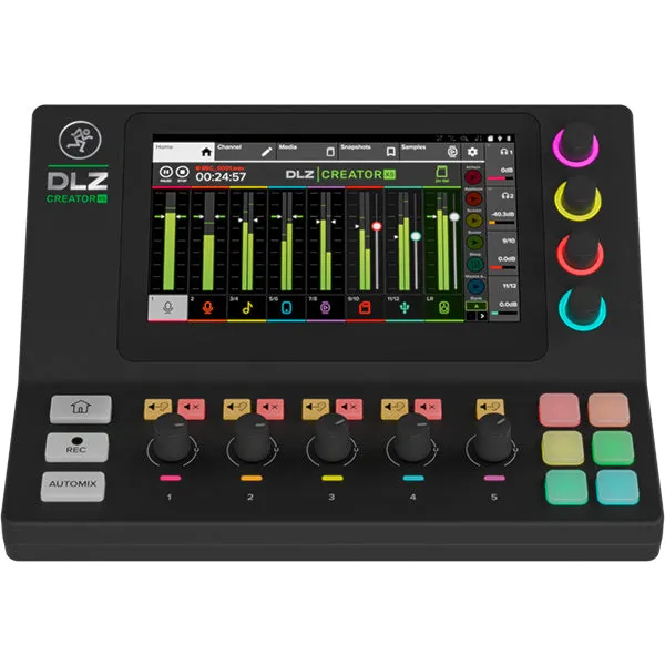 Mackie DLZ Creator XS - Adaptive Digital Mixer for Podcasting and Streaming