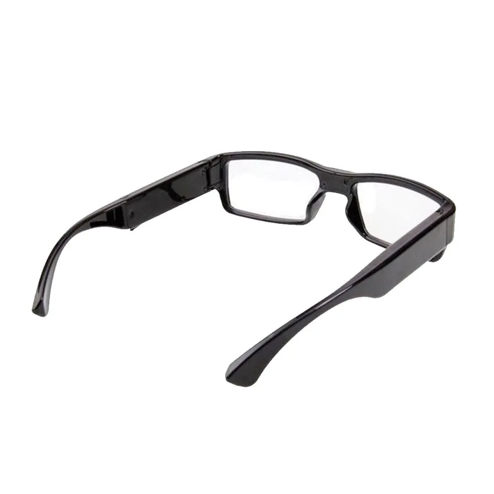 No Hole Hidden Clear Lens Reading Eyeglasses Spy Camera DVR