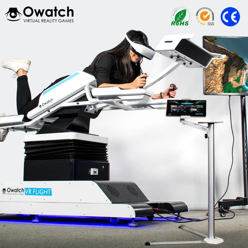 Owatch 9D VR Flight Simulator Cinema Virtual Reality Flying Machine 360 degree full-motion, View 9D VR Flight Simulator, Owatch Product Details from Guangzhou Steki Amusement Equipment Co., Ltd. on Alibaba.com