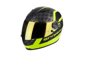 SCORPION EXO-490 Genesi Matt Black Neon Yellow