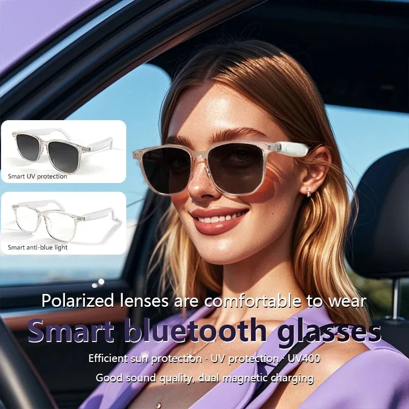 Smart Audio Bluetooth Listen to Music Talk Navigation Sport Earphone Polarized Lenses Glasses