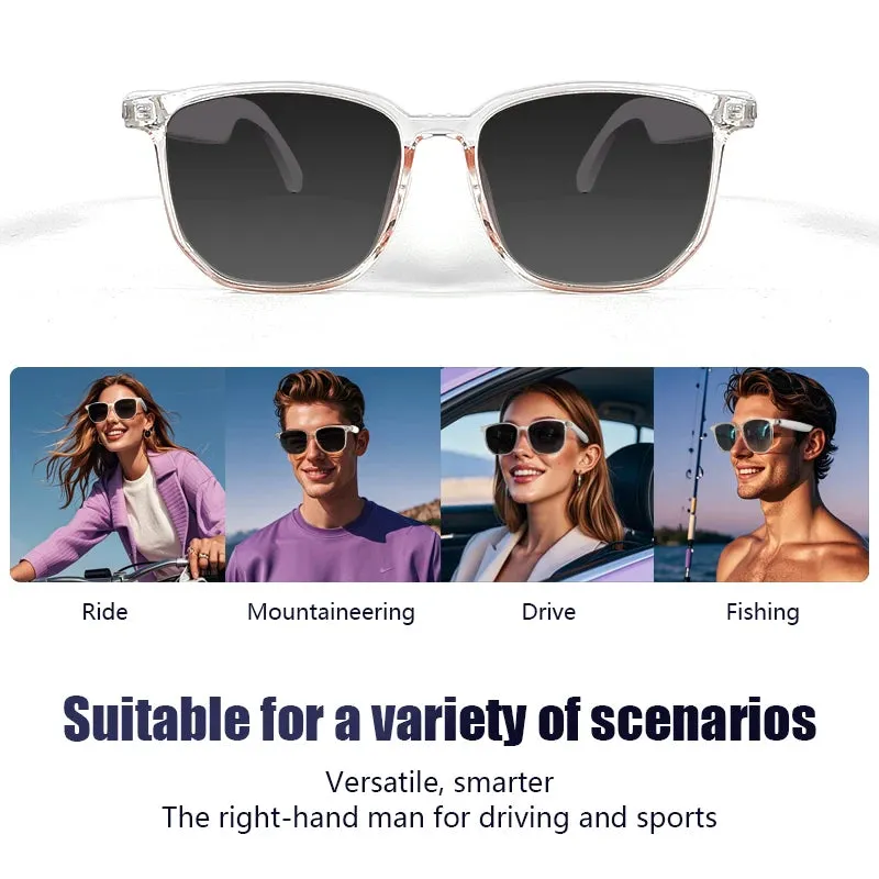 Smart Audio Bluetooth Listen to Music Talk Navigation Sport Earphone Polarized Lenses Glasses