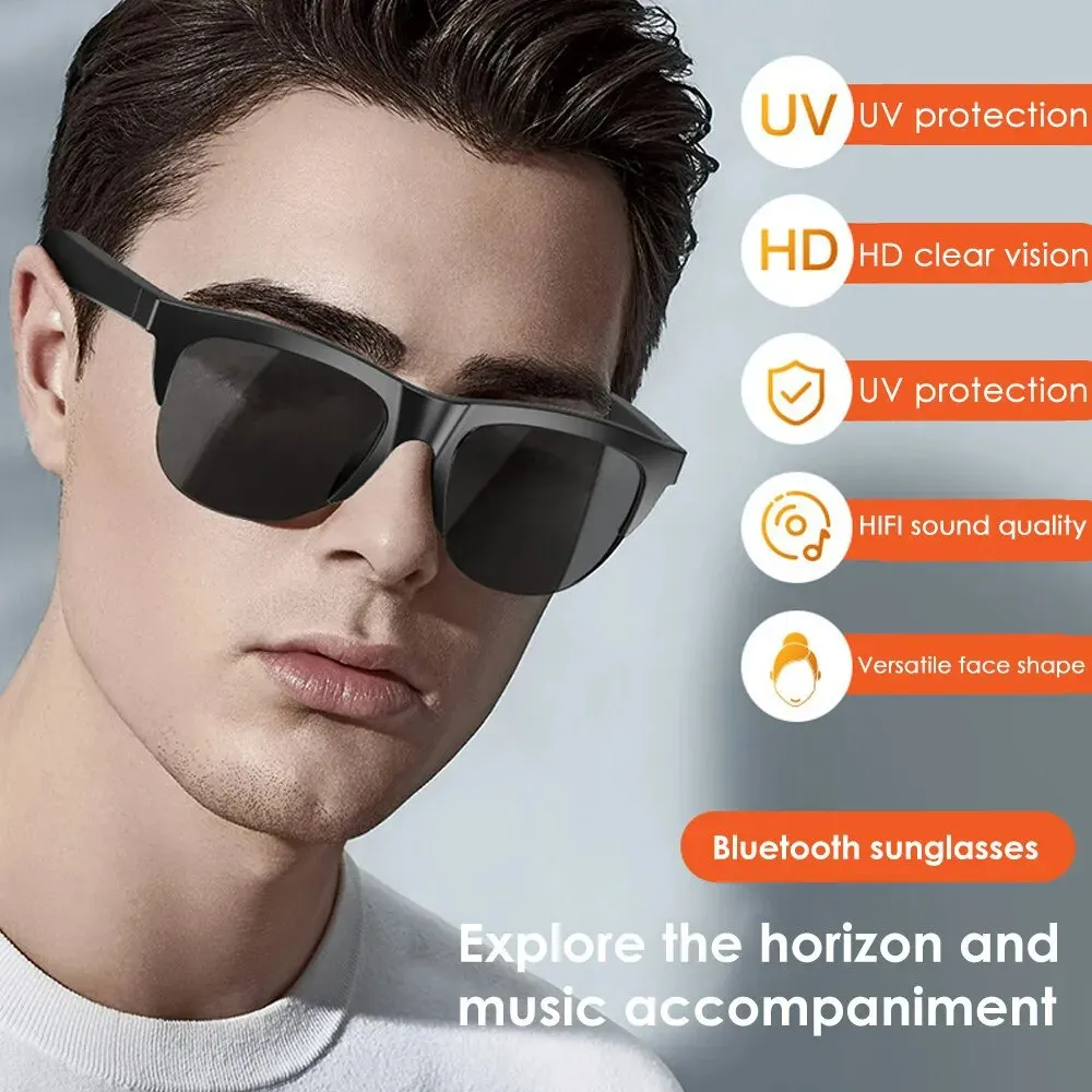 Smart Bluetooth Sunglasses - UV Protection Audio Sunglasses