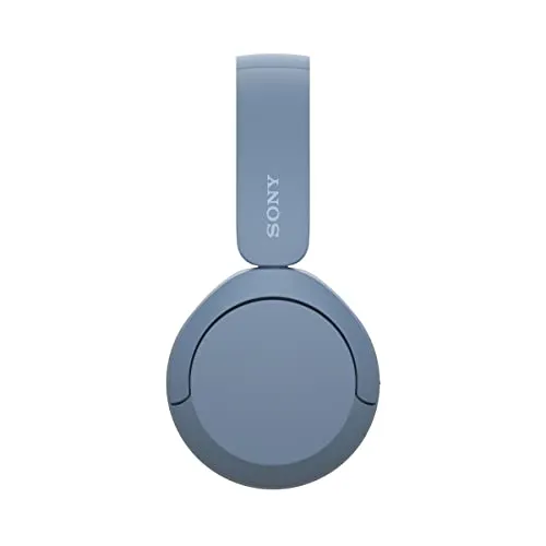 Sony WH-CH520, Wireless On-Ear Bluetooth Headphones with Mic, Upto 50 Hours Playtime, DSEE Upscale, Multipoint Connectivity/Dual Pairing,Voice Assistant App Support for Mobile Phones (Blue)