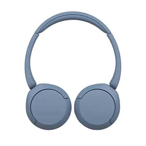 Sony WH-CH520, Wireless On-Ear Bluetooth Headphones with Mic, Upto 50 Hours Playtime, DSEE Upscale, Multipoint Connectivity/Dual Pairing,Voice Assistant App Support for Mobile Phones (Blue)