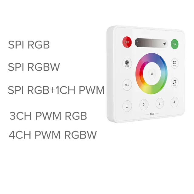 SP530E All In One LED Controller Wifi Alexa Google Home BT 5CH PWM SPI Pixels LED Strip Light 5V-24V