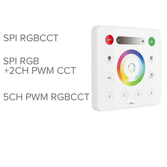 SP530E All In One LED Controller Wifi Alexa Google Home BT 5CH PWM SPI Pixels LED Strip Light 5V-24V