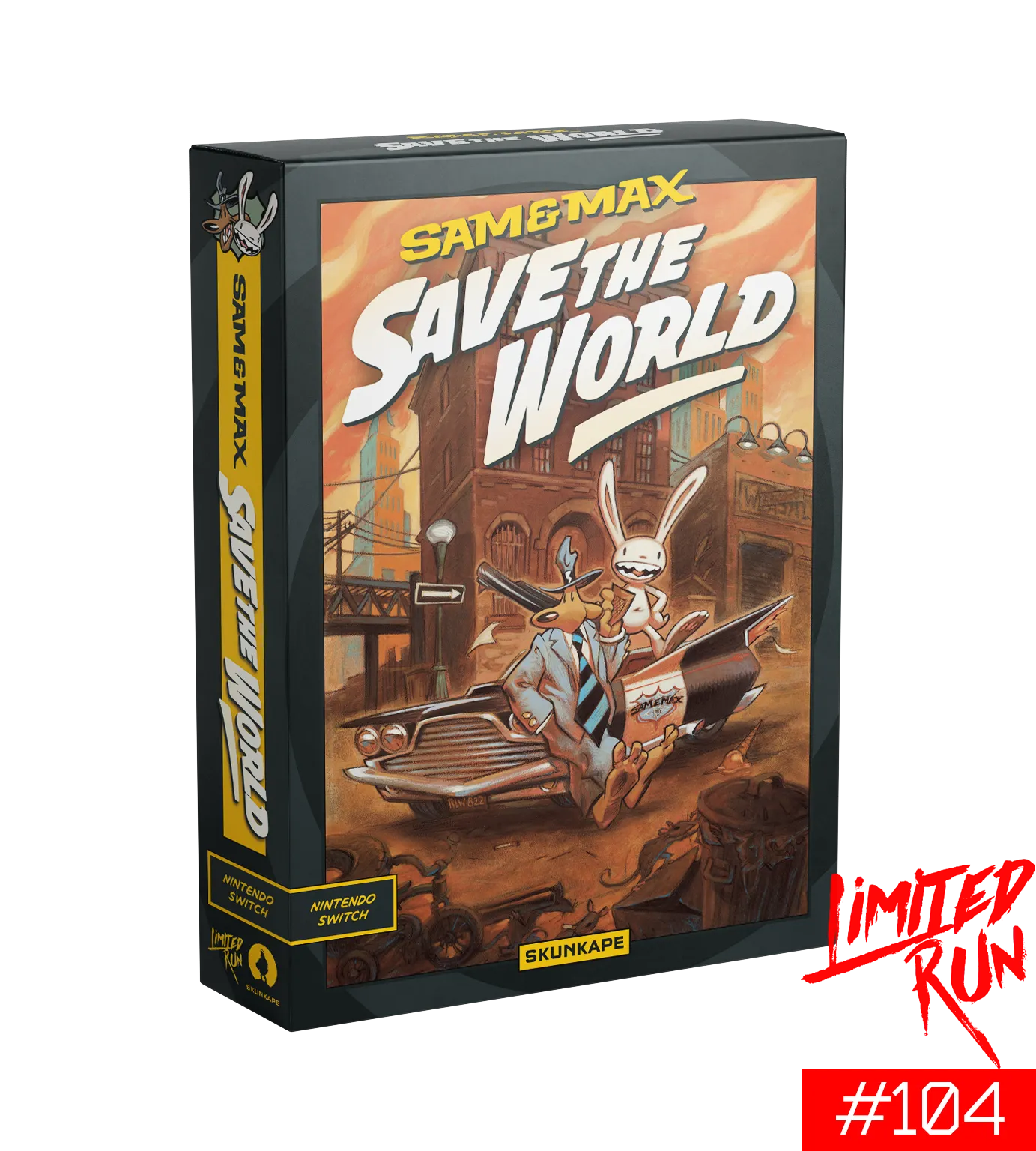 Switch Limited Run #104: Sam & Max Save the World Collector's Edition