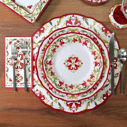 Vischio Charger Placemats, Place Cards, Napkins & Coasters