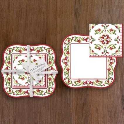 Vischio Charger Placemats, Place Cards, Napkins & Coasters