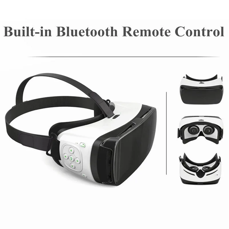 VR Glasses with Controller Virtual Reality Headset for Samsung Huawei Sony LG ZTE VR Space Make Eyes Travel Virtual Viewing #refresh