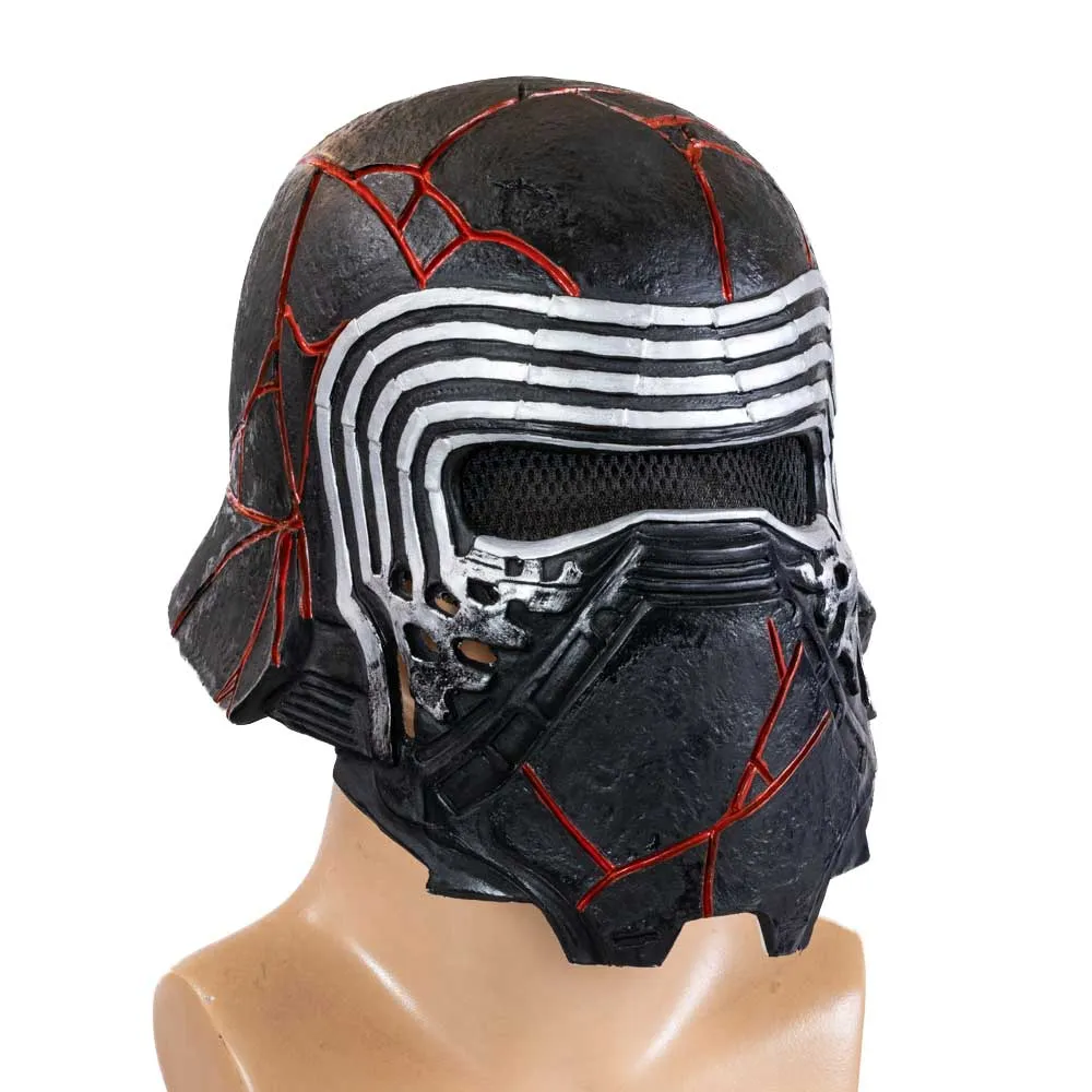 Xcoser Star Wars 9: The Rise of Skywalker Kylo Ren Latex Mask Cosplay Helmet